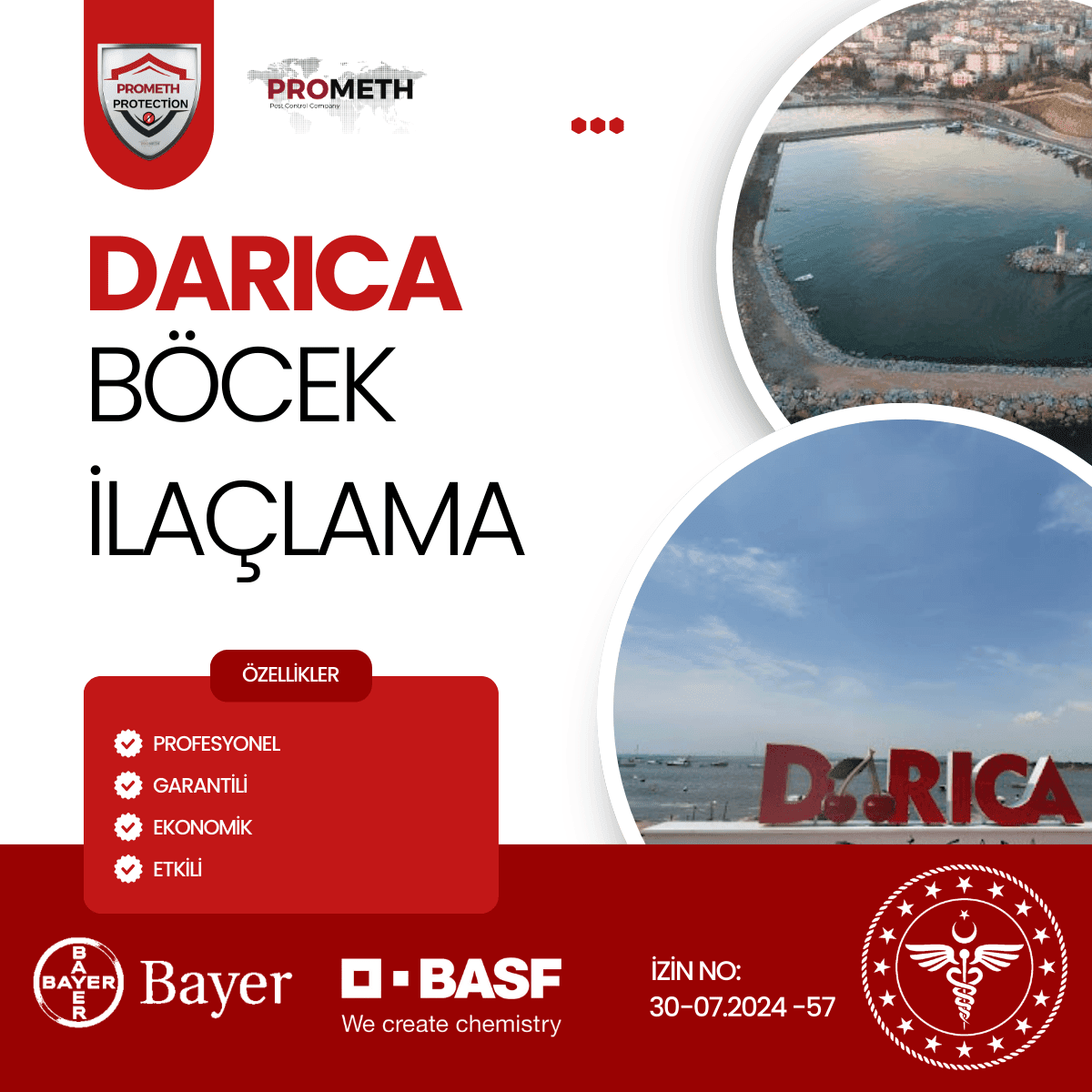 Darıca Böcek İlaçlama
