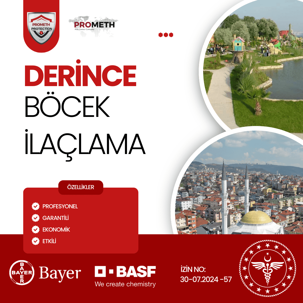 Derince Böcek İlaçlama