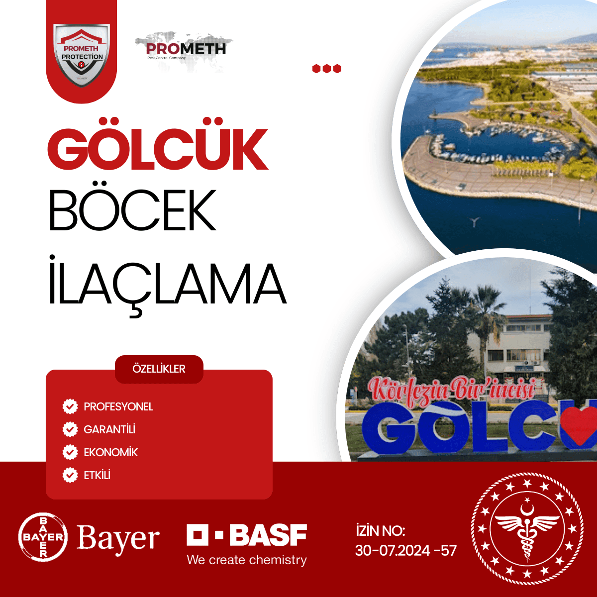 Gölcük Böcek İlaçlama