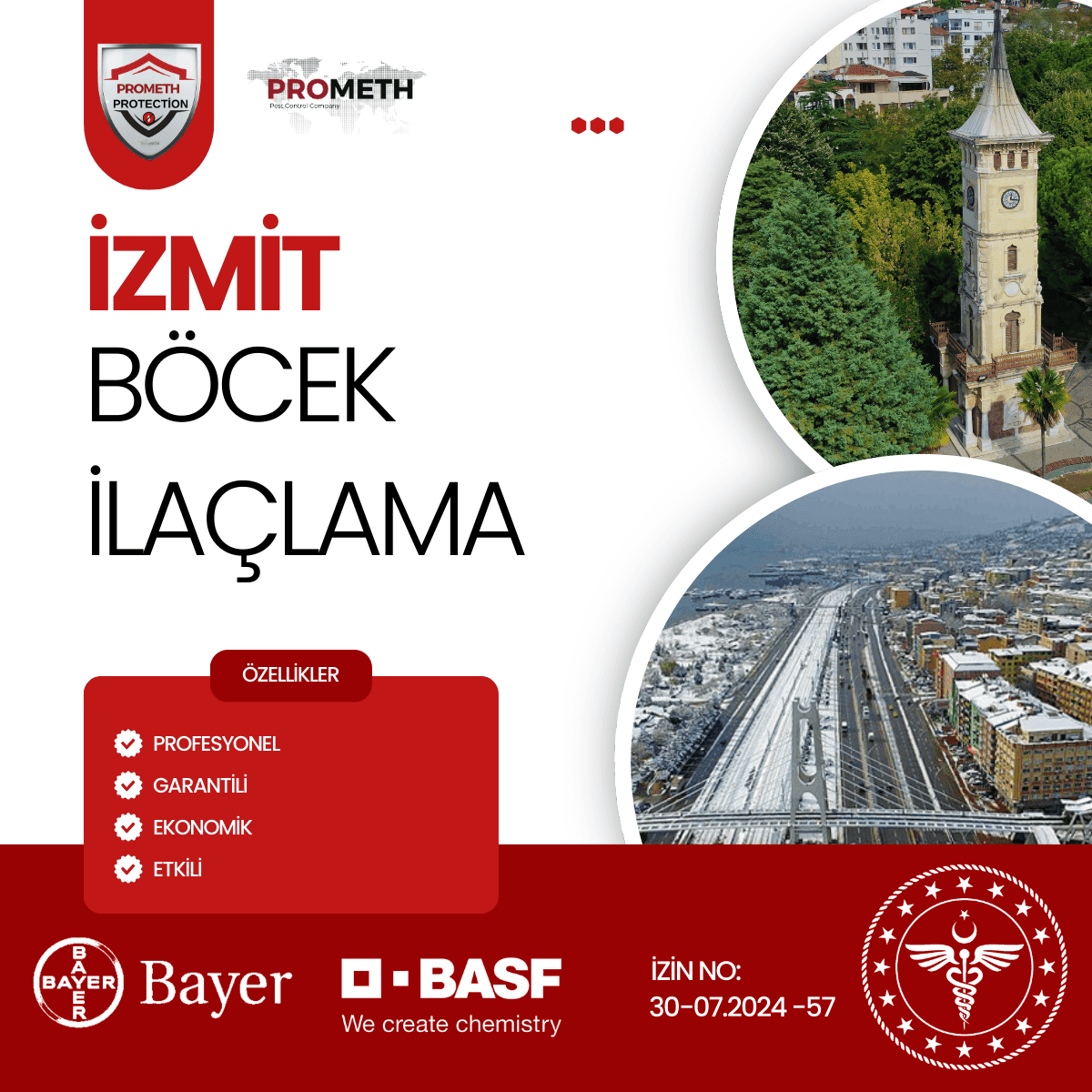İzmit Böcek İlaçlama
