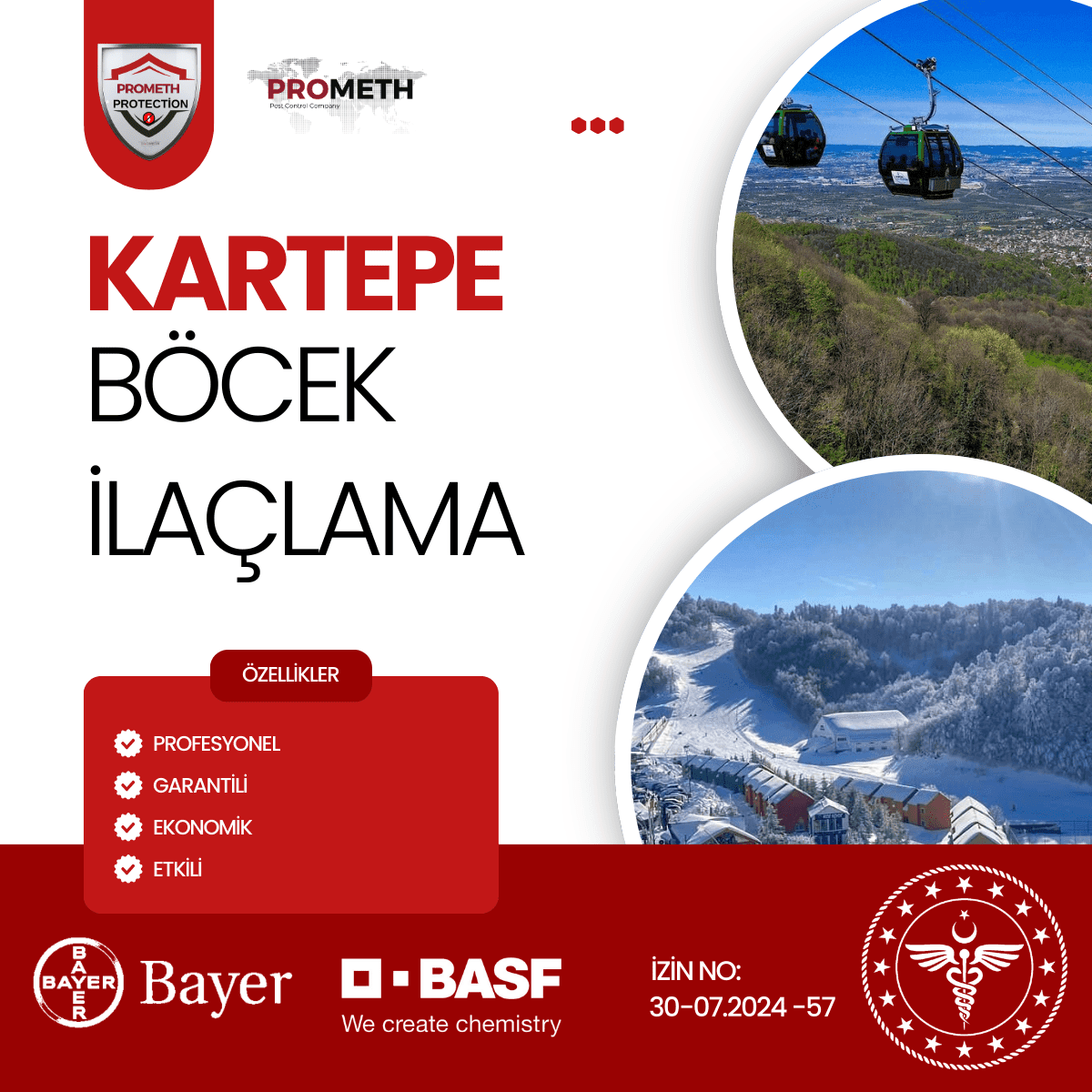 Kartepe Böcek İlaçlama